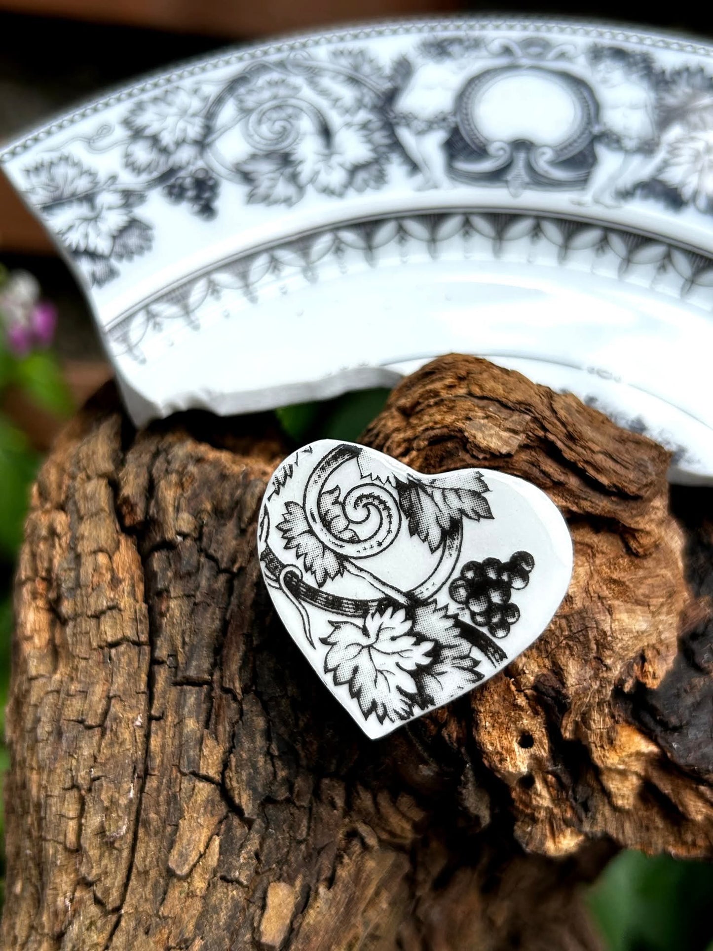 Broche coeur