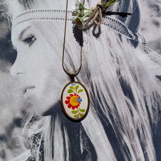 Collier Ovale Pop'70