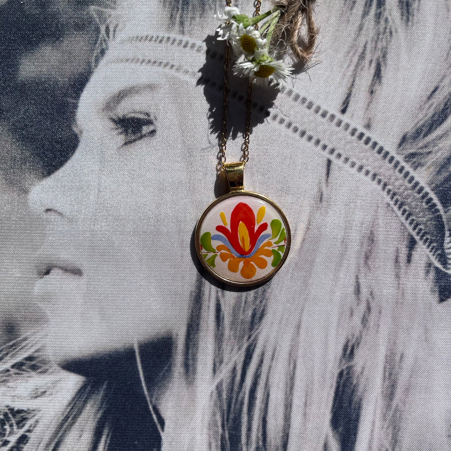 Collier rond Pop'70