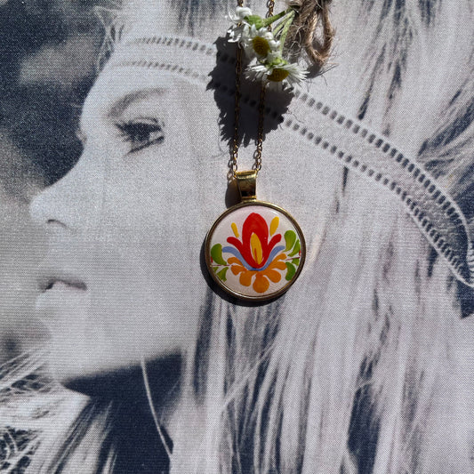 Collier rond Pop'70